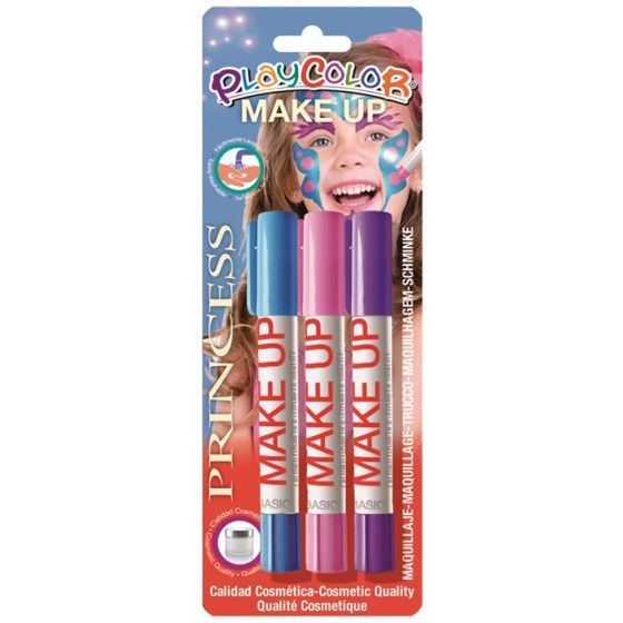 BLISTER 3 STICKS MAQUILLAGE POCKET PLAYCOLOR - PRINCESSE