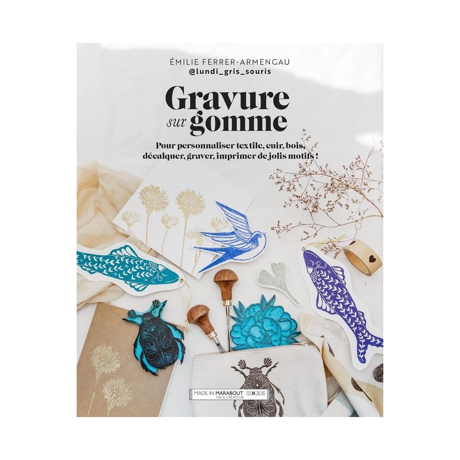 GRAVURE SUR GOMME