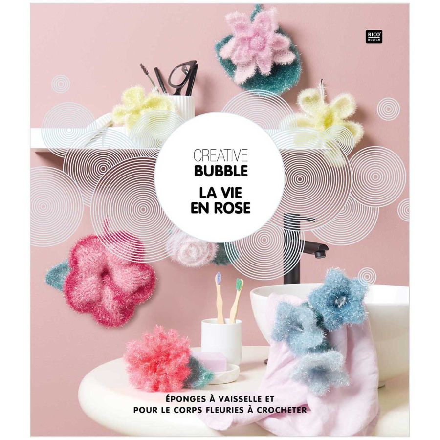 CREATIVE BUBBLE - LA VIE EN ROSE F 24 PAGES