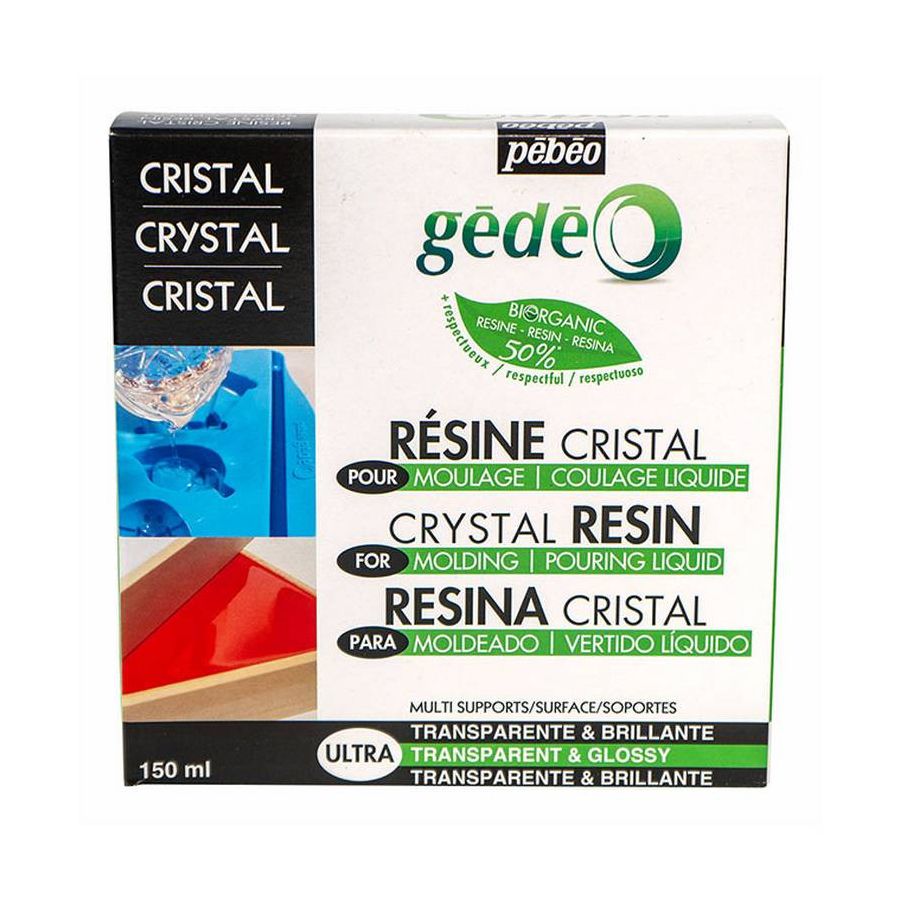 KIT RESINE CRISTAL BIO 150ML   