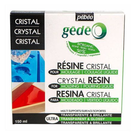 KIT RESINE CRISTAL BIO 150ML PEBEO