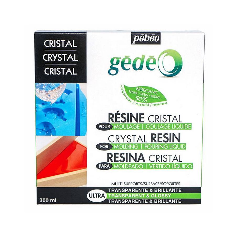 KIT RESINE CRISTAL BIO 300ML   