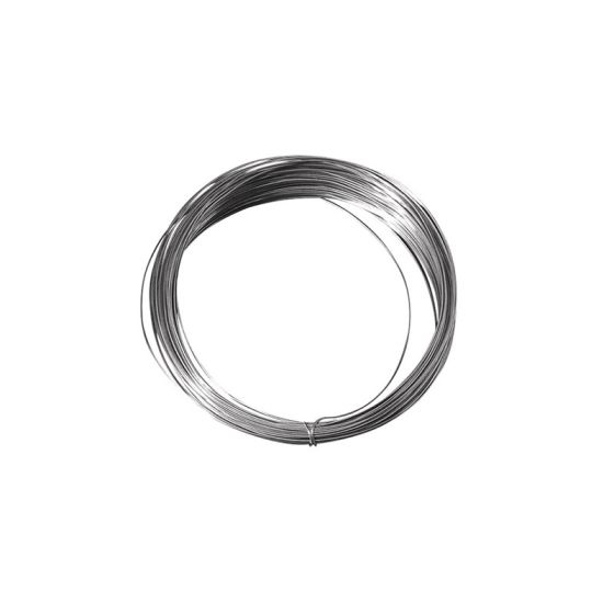 FIL EN CUIVRE SOUPLE 0,60MM-ARGENT IM#1887