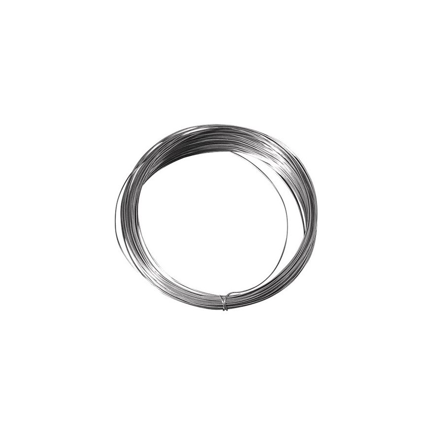 FIL EN CUIVRE SOUPLE 0,60MM-ARGENT IM#1887