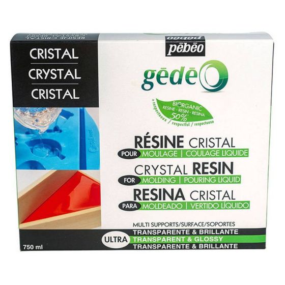 KIT RESINE CRISTAL BIO 750ML   