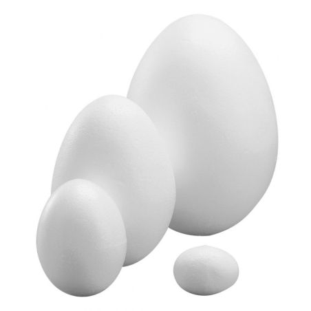 OEUF POLYSTYRENE 10CM