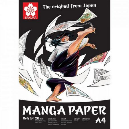 PAPIER MANGA A4