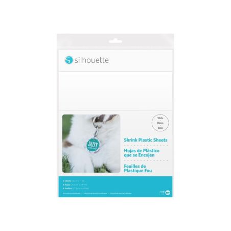 SILHOUETTE KIT PLASTIQUE FOU BLANC 6 FEUILLES