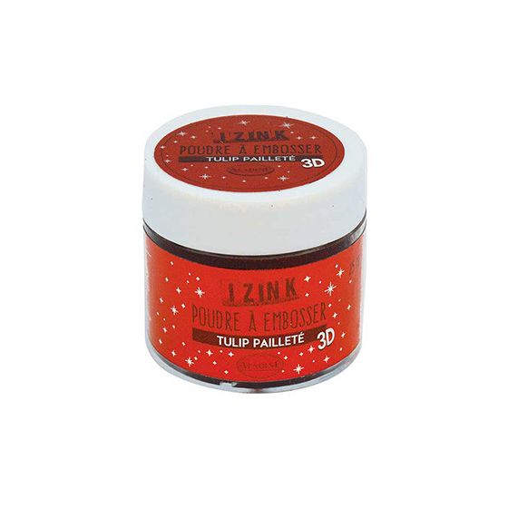 POUDRE A EMBOSSER 25ML - TULIPE PAILLETTE IM#3196