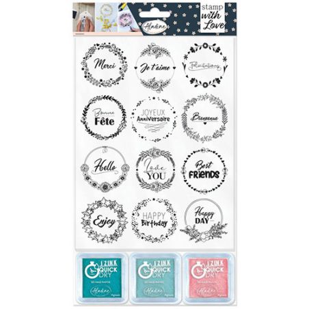 STAMP WITH LOVE COURONNES - EXPRESSIONS