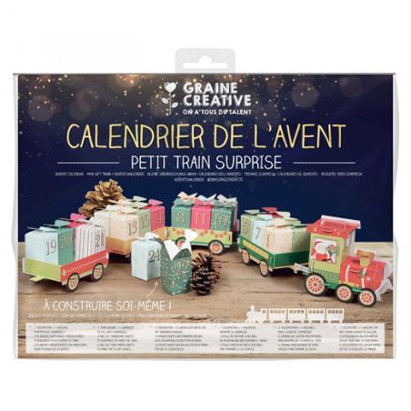 CALENDRIER DE L'AVENT - TRAIN