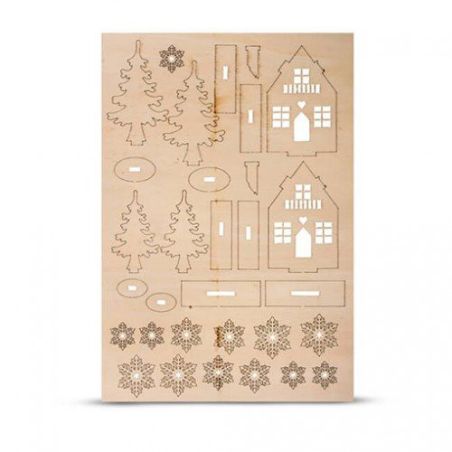 KIT EN BOIS MAISON D'HIVER