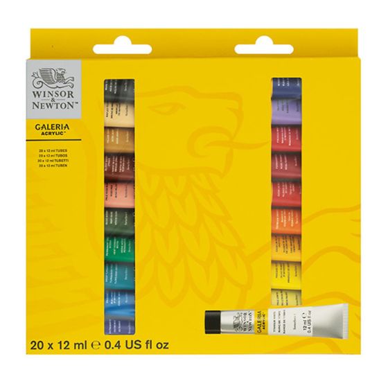 SET ACRYLIQUE GALERIA 20X12ML IM#3316