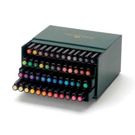 COFFRET DE FEUTRES BRUSH - PITT ARTIST PEN - STUDIO BOX - 48 PIECES