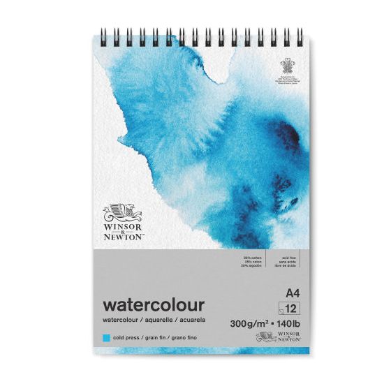 BLOC AQUARELLE SPIRALE GRAIN FIN 300G Dimension:A4IM#3491