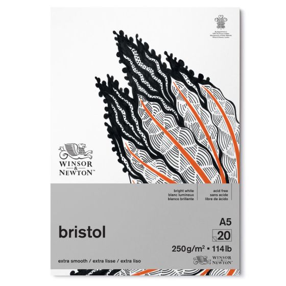 BLOC PAPIER BRISTOL 250G Dimension:A5IM#3496