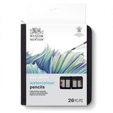 TROUSSE DE 26 CRAYONS COULEUR AQUARELLABLES