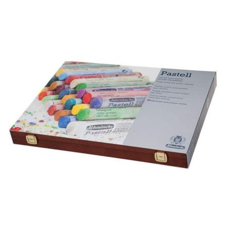 COFFRET EN BOIS, TOP 60 PASTELS SCHMINCKE