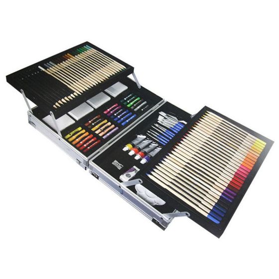 COFFRET COMPLET EN METAL D'ARTISTE SIMPLY - 122 PC 