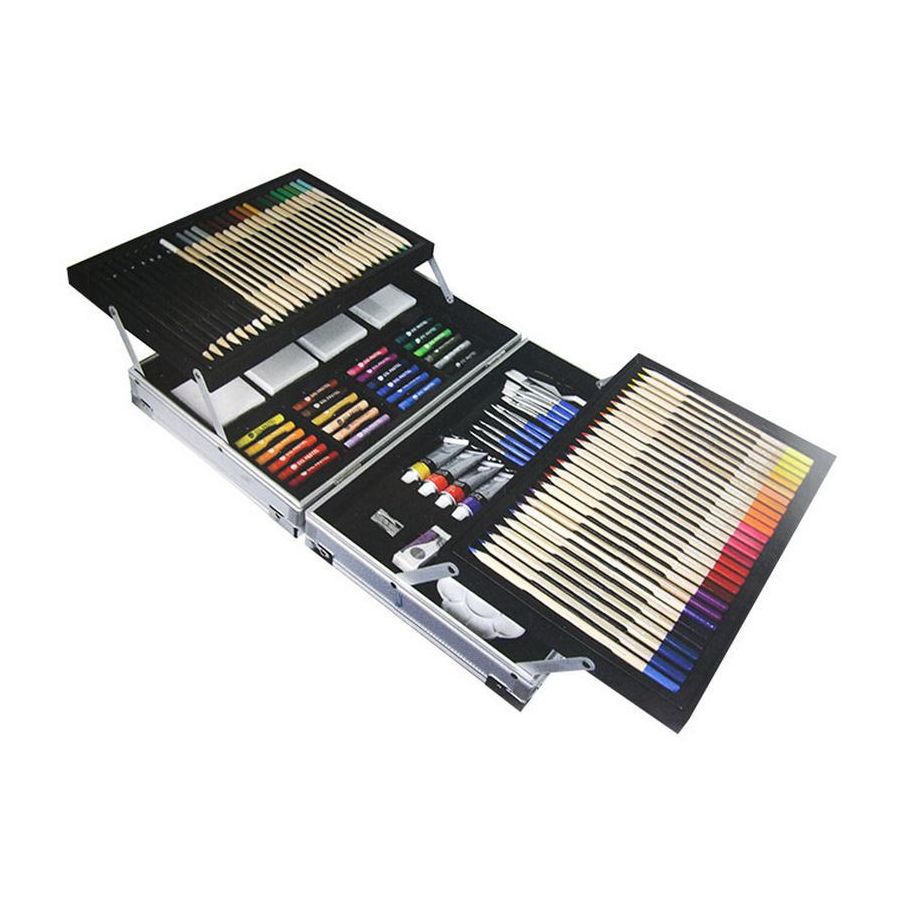 COFFRET COMPLET EN METAL D'ARTISTE SIMPLY - 122 PC 