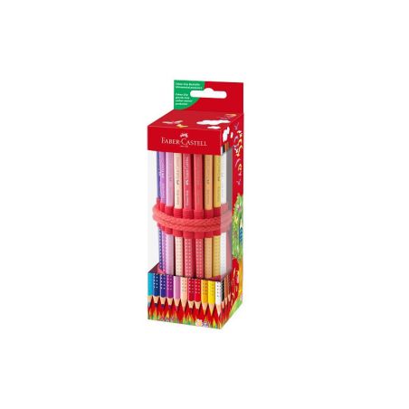 TROUSSE COLOUR GRIP 18 CRAYONS COULEUR FABER CASTELL