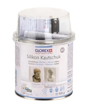 SILICONE HOBBY TIME BLANC RTV  NV 500 GRS