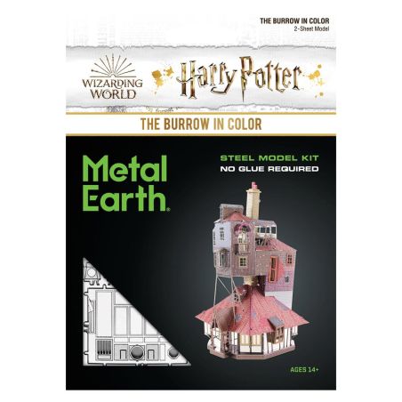 METAL EARTH HARRY POTTER : THE BURROW COLORE