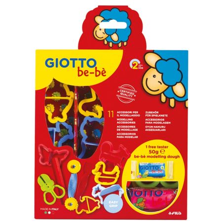 COFFRET DE 10 ACCESSOIRES DE MODELAGE GIOTTO BEBE