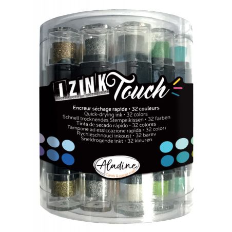 ALADINE SET IZINK TOUCH 32 COULEURS