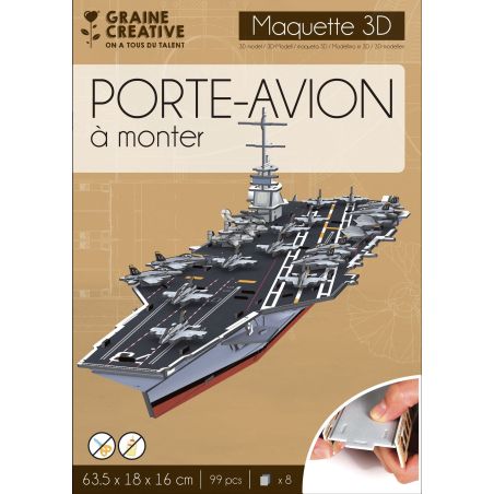 PUZZLE MAQUETTE PORTE AVION