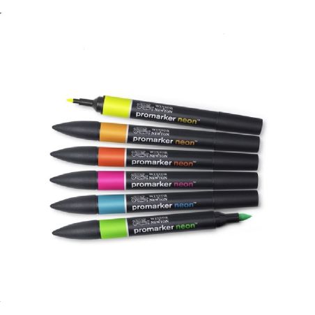 WINSOR & NEWTON - FEUTRE DOUBLE POINTE NEON MARKER