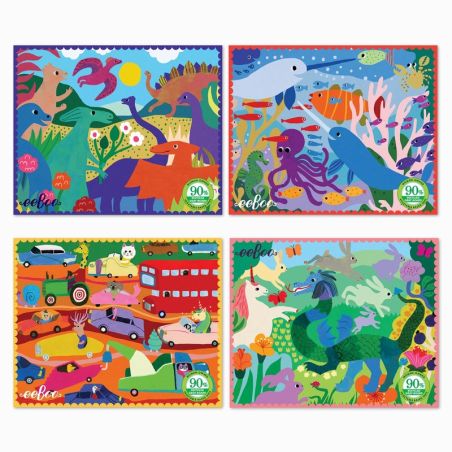 ANIMAUX MINI PUZZLES 36 PIECES