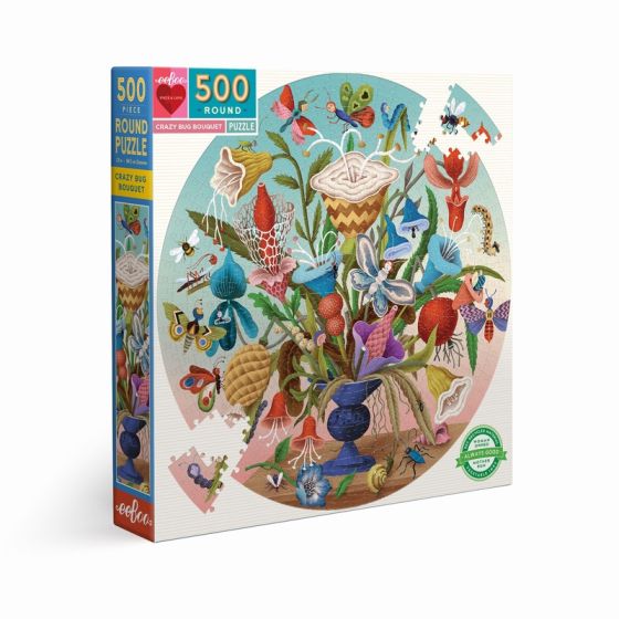 PUZZLE - CRAZY BUG BOUQUET 500 PIECES IM#5902