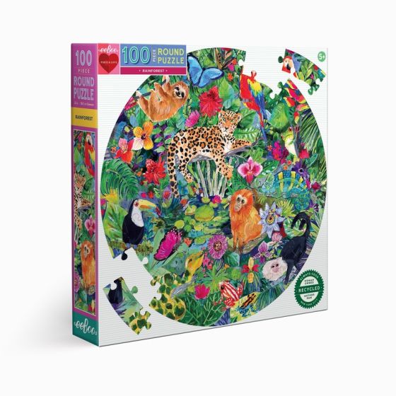 PUZZLE - EEBOO- FORET TROPICALE IM#5908