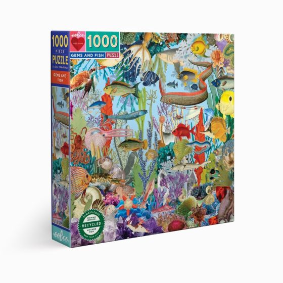 PUZZLE - GEMS AND FISH 1000 PIECES IM#5920