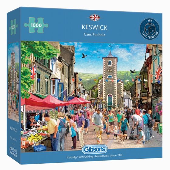 PUZZLE - GIBSONS - KESWICK HC 1000  PIECES IM#5925