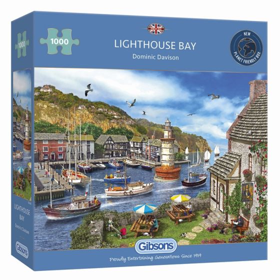 PUZZLE - GIBSONS - LIGHTHOUSE BAY 1000 PIECES IM#5926