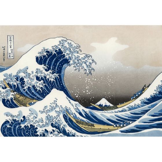 PUZZLE - HOKUSAI - LA VAGUE IM#5932