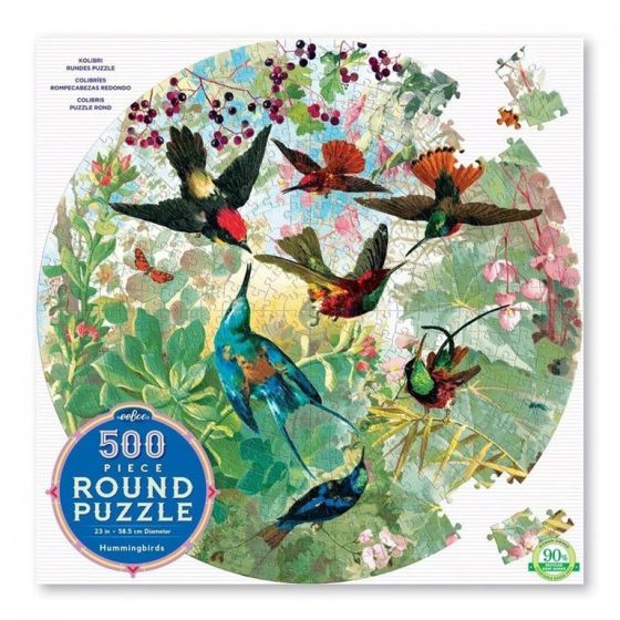 PUZZLE - HUMMINGBIRDS 500 PIECES IM#5933