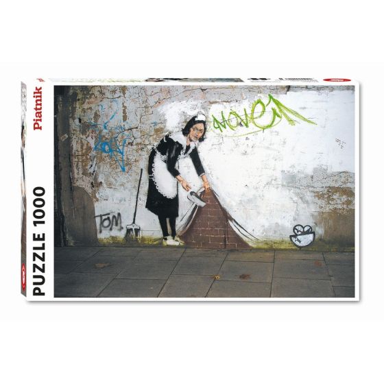 PUZZLE - PIATNIK- BANKSY - FEMME DE MENAGE IM#5950