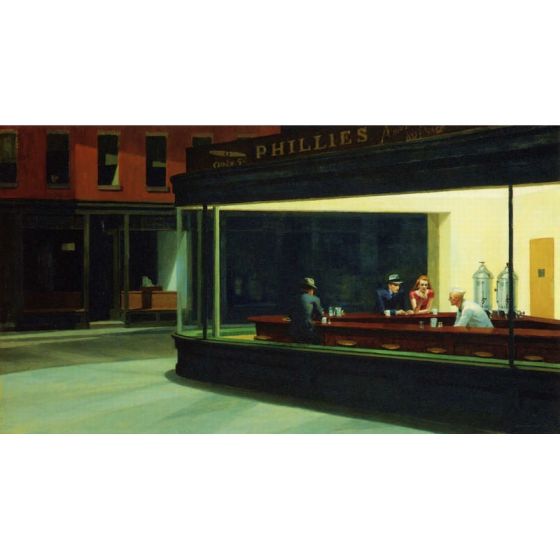 PUZZLE - PIATNIK- HOPPER - NIGHTHAWKS IM#5955