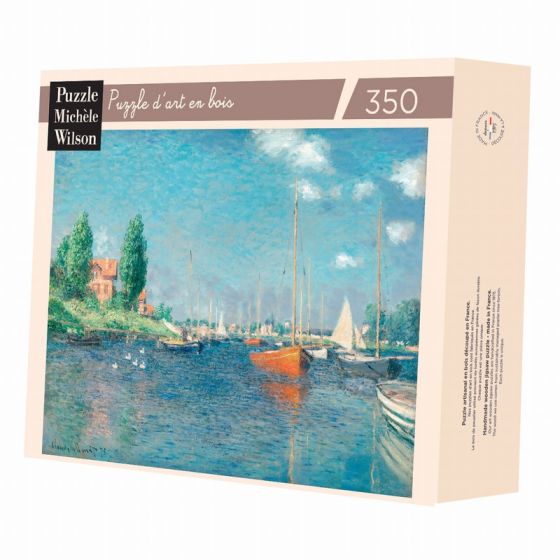 PUZZLE MICHELE WILSON - LES BATEAUX ROUGES ARGENTEUIL IM#5974