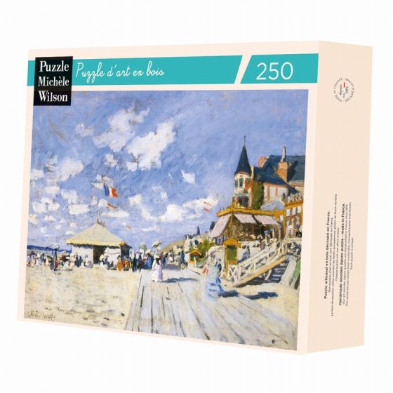 PUZZLE MICHELE WILSON - SUR LES PLANCHES DE TROUVILLE MONET IM#5975