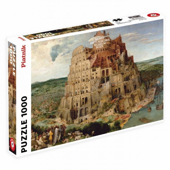 PIATNIK - BRUEGEL - LA TOUR DE BABEL  1000 PIECES IM#6003