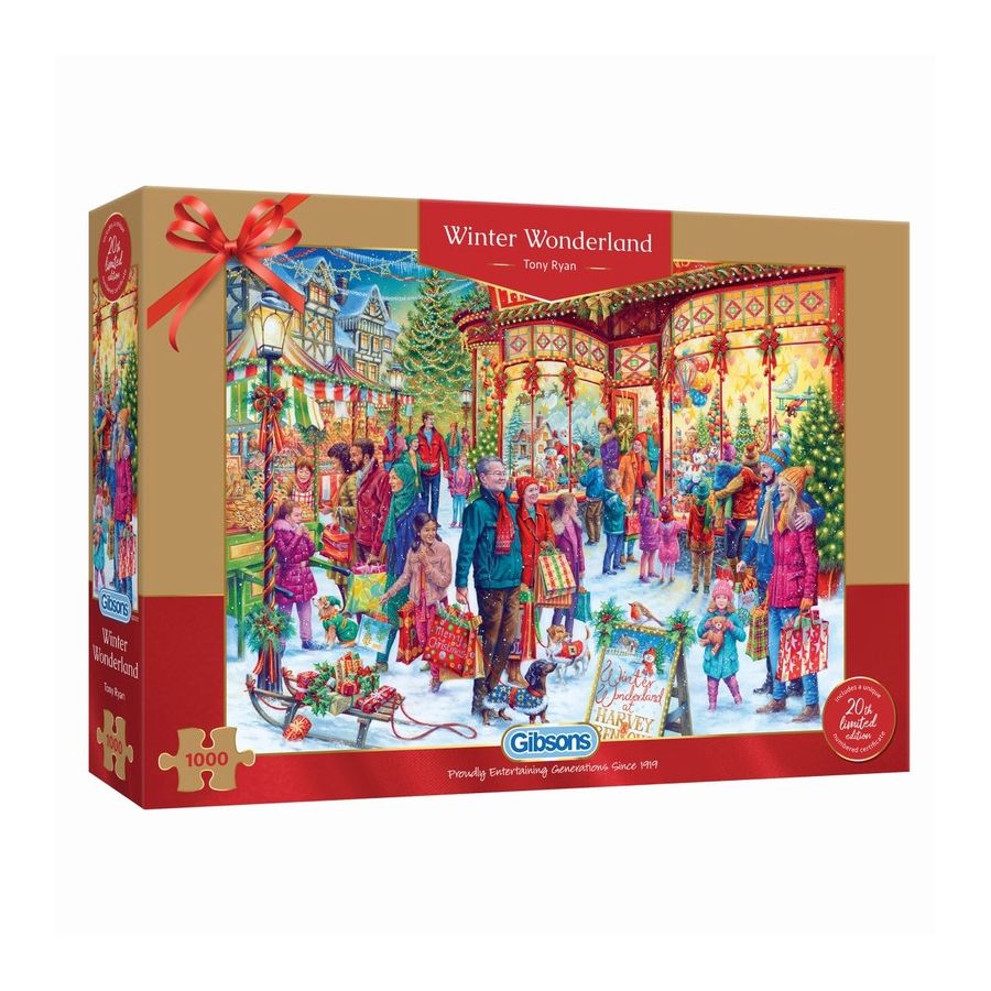 GIBSONS - WINTER WONDERLAND ED. LIMITEE 1000 PIECES IM#6008