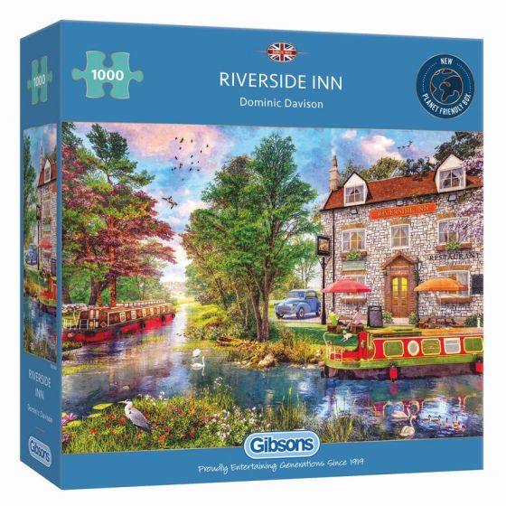 GIBSONS - RIVERSIDE INN 1000 PIECES IM#6011