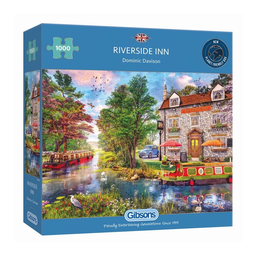 GIBSONS - RIVERSIDE INN 1000 PIECES IM#6011