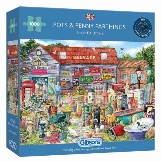 GIBSONS - POTS & PENNY FARTHINGS 1000 PIECES IM#6014