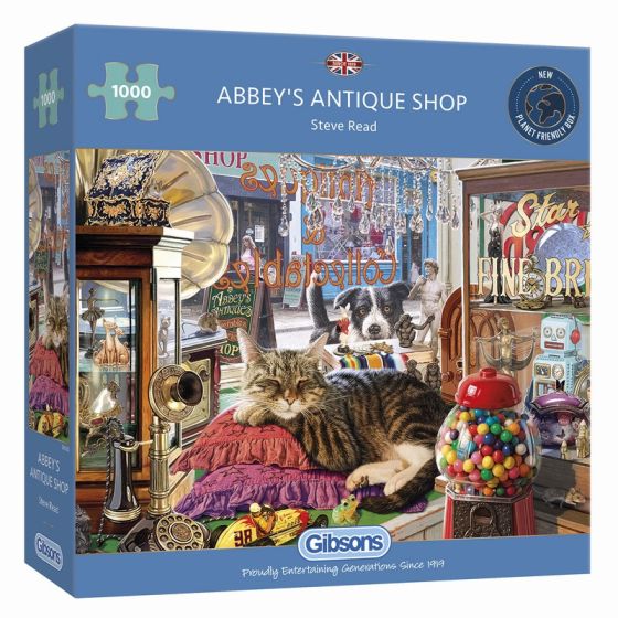 GIBSONS - ABBEY'S ANTIQUE SHOP1000 PIECES IM#6015