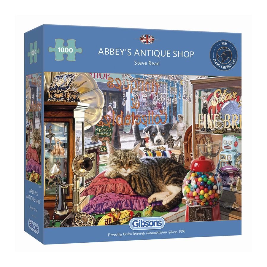 GIBSONS - ABBEY'S ANTIQUE SHOP1000 PIECES IM#6015